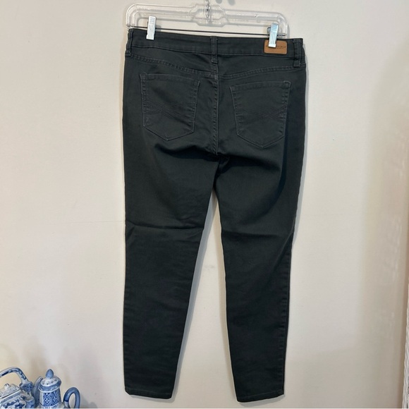 Aeropostale Ankle Jegging Women’s 8 Jeans Low Rise Dark Gray Casual Y2K Skinny - Picture 2 of 11